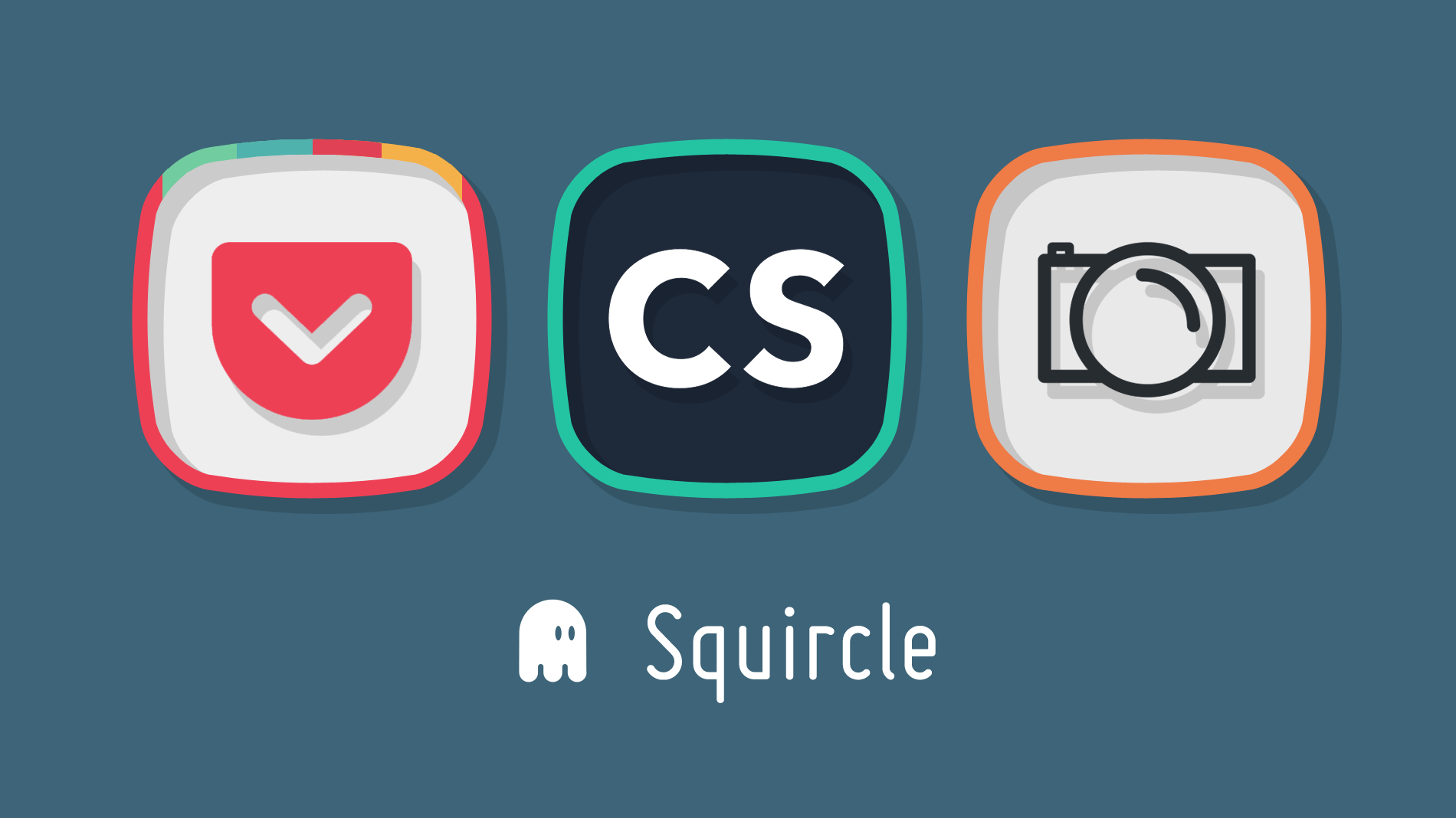 Promotional design for Squircle